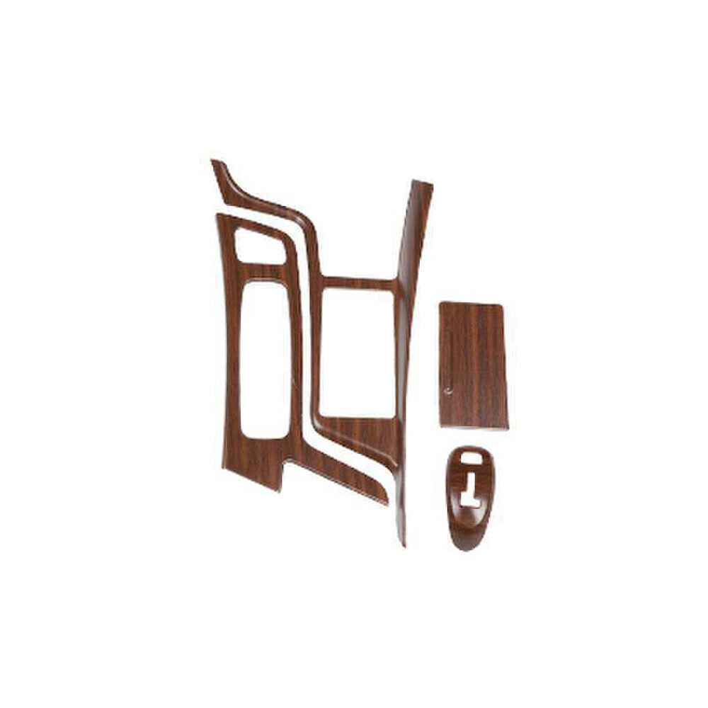 for Cadillac CT5 2020-24 Matt Wood Grain Middle Console Gear Shift Cover Trim 4P