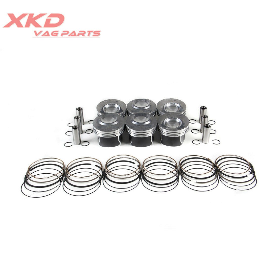 VR6 3.6L engine piston and piston ring kit suitable for Volkswagen Touareg and for Audi Q7 03h198151b