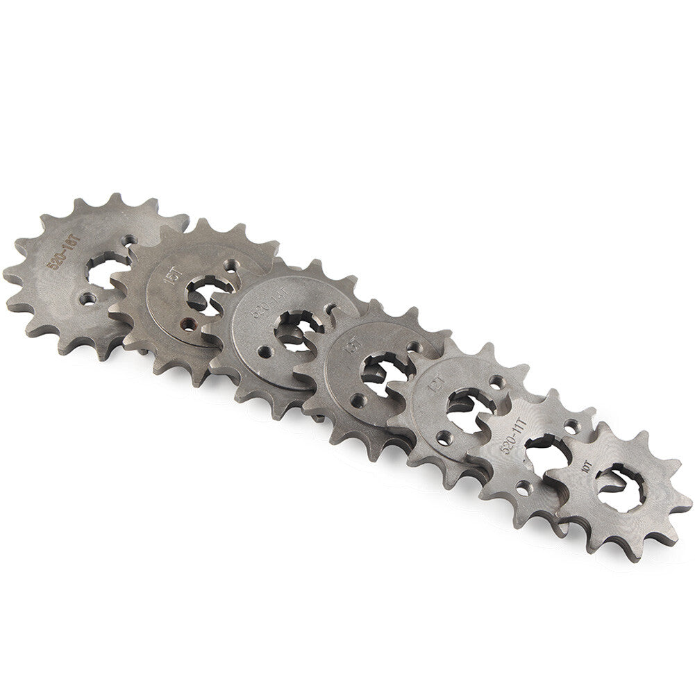 520 20mm Chain Front Sprocket Cog for 125cc-250cc Dirt Pit Bike ATV Go Kart