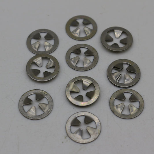 10-Piece Pack Metal Retaining Clip Push Nut Fastener 995783000 for Mazda 323 RX-8 MX5 CX3