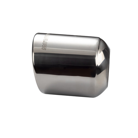 2.5'' Inlet 4'' OD Universal Single Stainless Steel Rolled Exhaust Tip MF