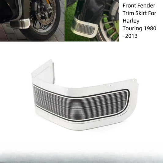 Chrome Front Fender Trim Skirt for Harley Touring Electra Street Glide Road King