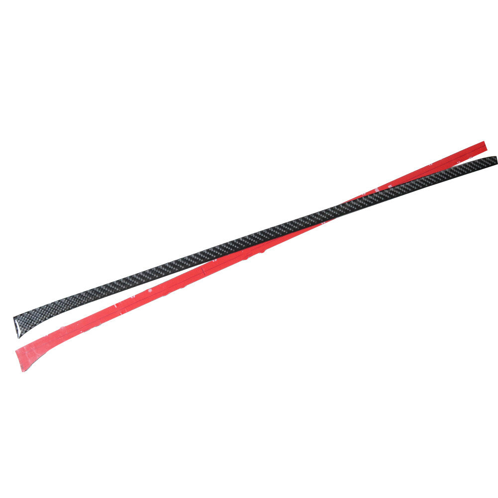 Carbon Fiber Front Door Decorative Strip Trim Cover for Subaru Forester 2005-08