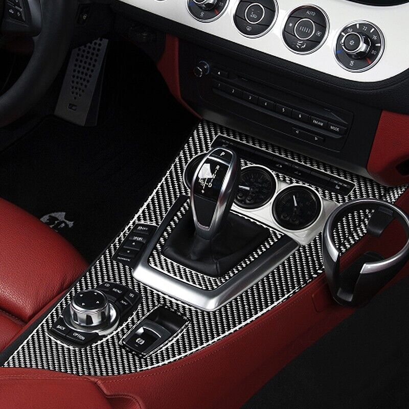 carbon fiber car gear shift cover trim suitable for BMW Z4 E89 2009 - 2016