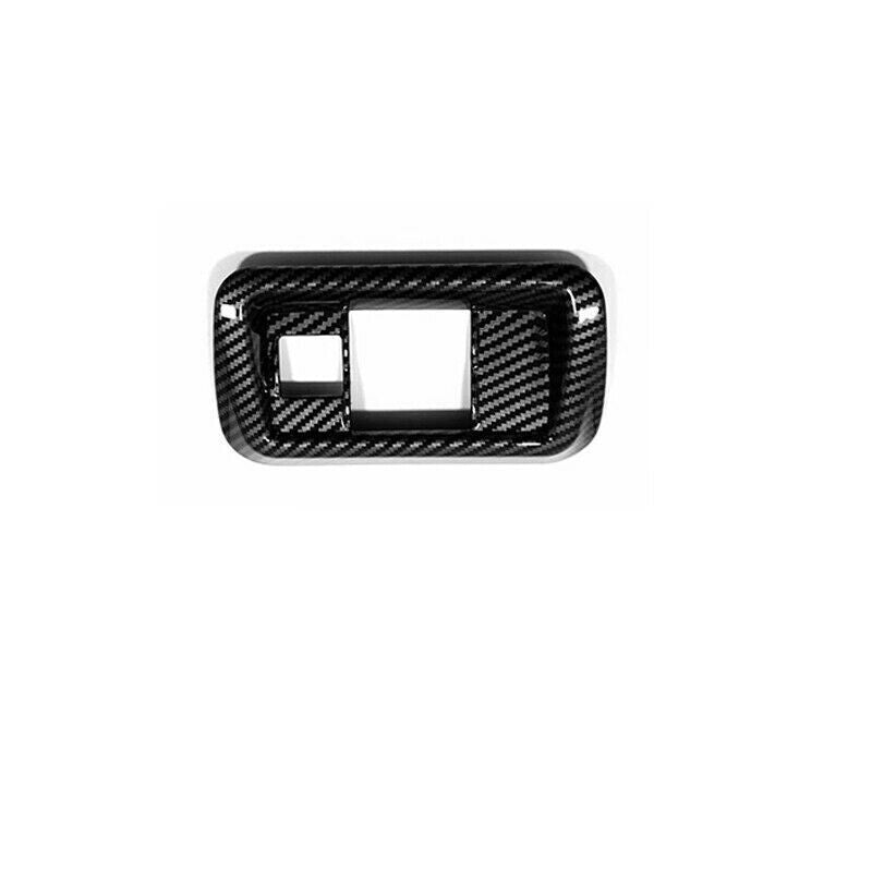 for Toyota Highlander 2020-22 ABS Carbon Fiber Headlight Adjustment Switch Cover