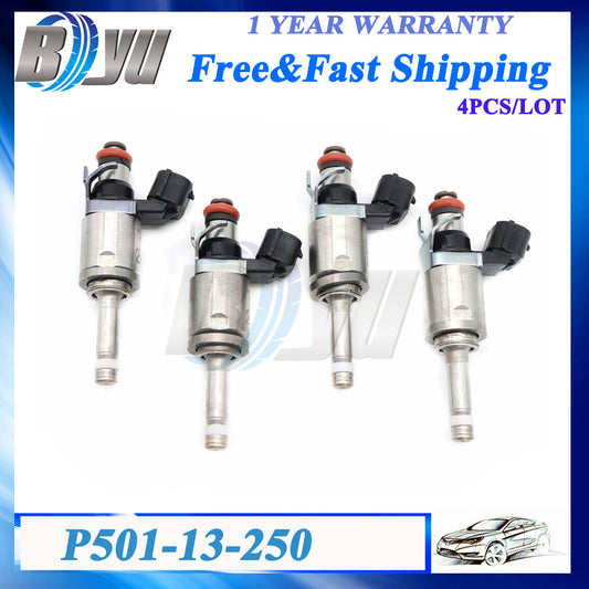 New Set for Fuel Injectors P501-13-250 for Mazda 2 3 MX-5 Europe