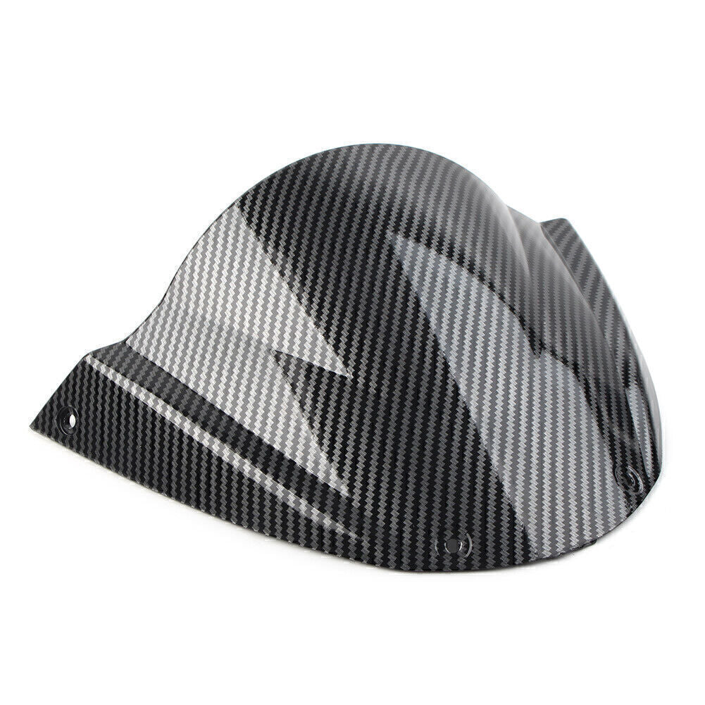 Carbon Fiber Pattern Windshield Windscreen Fit for Ducati Monster 696 796 1100/S/EVO