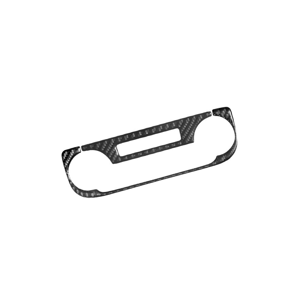 Carbon Fiber Climate control Panel Cover Trim for Mitsubishi Outlander 2014-2016