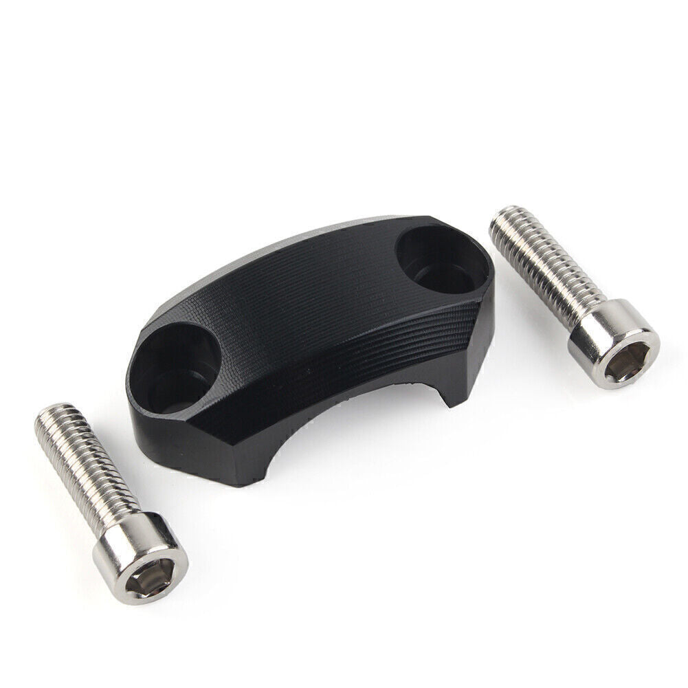 22mm CNC Master Cylinder Perch Clamp Cover Black For Motocross MX Enduro Motor