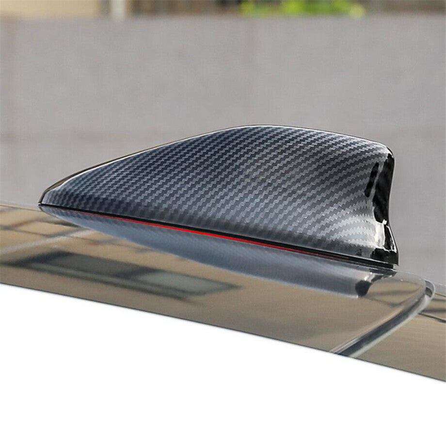For 2018 2019 2020 for Honda Accord Carbon Fiber Roof Shark Fin Antenna Cover Trim