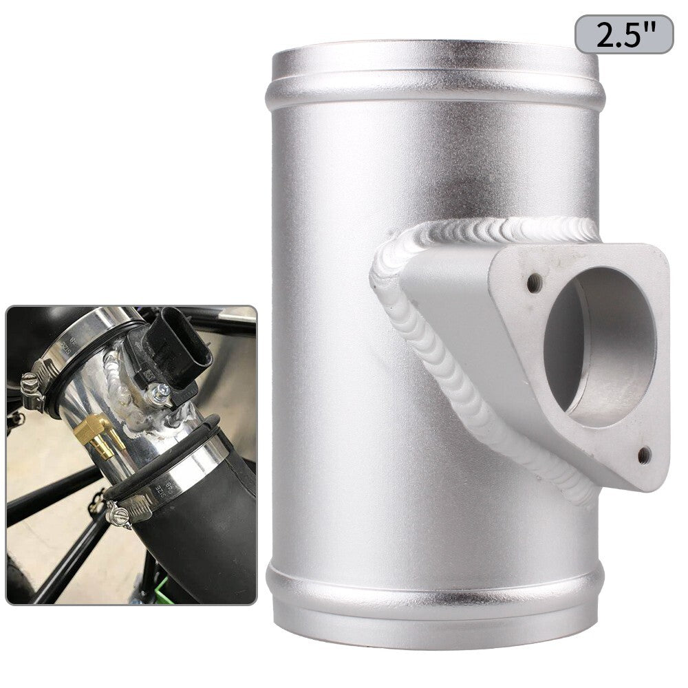 2.5/63mm MAF Mass Air Flow Sensor Mount Adapter Tube for Mazda Atenza Axela