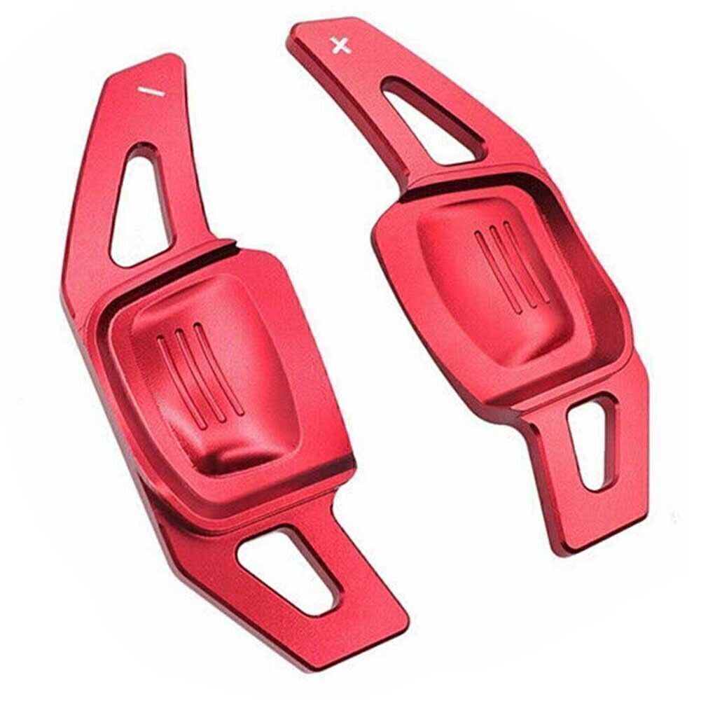 for VW for Tiguan for Golf 7 MK7 for Passat B8 Red Steering Wheel Paddle Shifter Extension