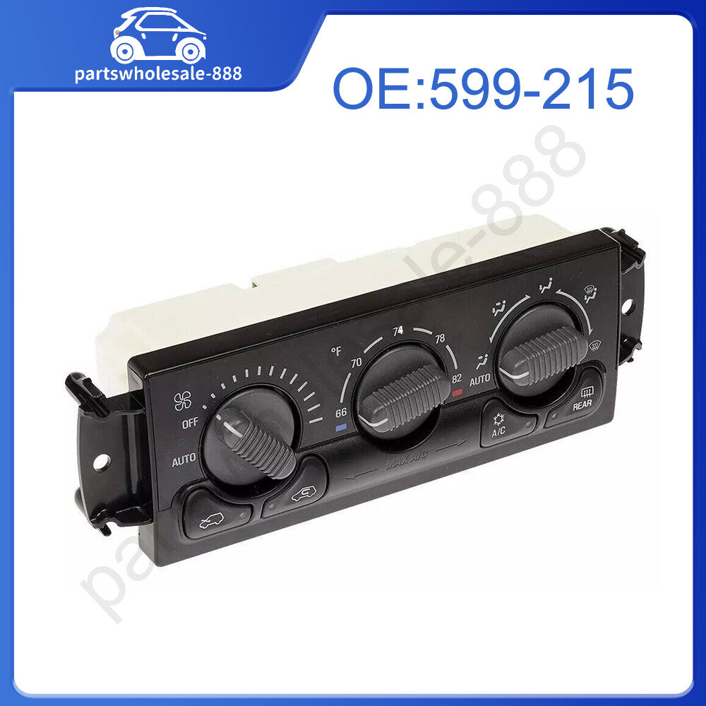 599-215 Heater A/C HVAC Control Module Assembly for 2000-2002 Suburban/ for Yukon
