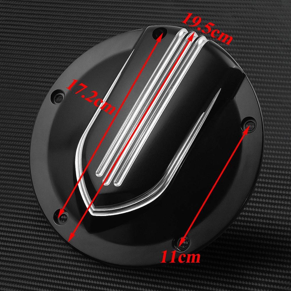 for Harley Road King Softail Dyna FLHRS FLTFB Engine Bullet Style Derby Cover