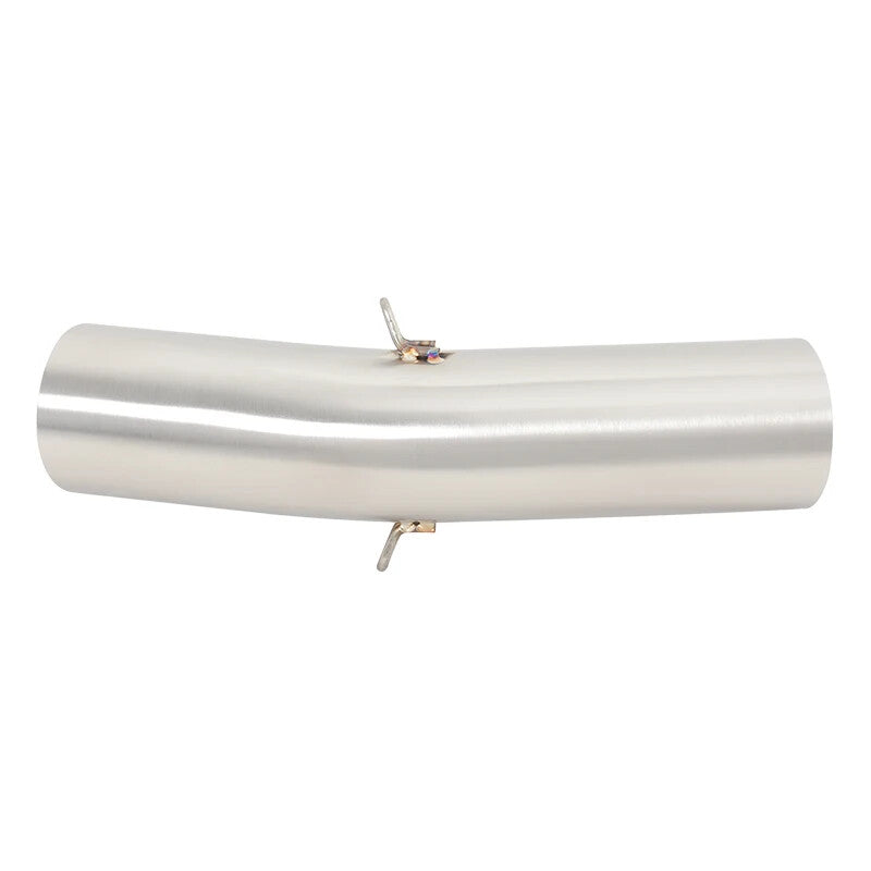 for Kawasaki ZX6R 636 Slip-On Stainless Exhaust Mid-Pipe  Muffler 2009-2022