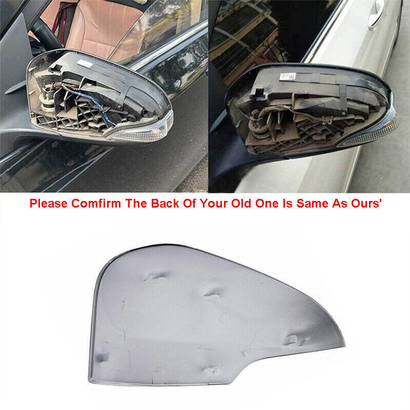 Gray Right Side Rearview Mirror Cap Cover Shell Fit for Toyota for Corolla 2014-2018