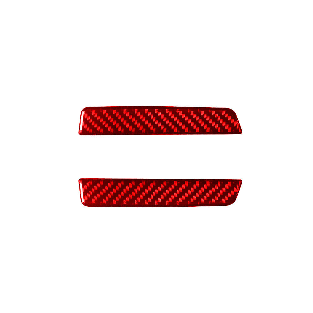 Red Carbon Fiber Floor Console Rear Cover Trim for LEXUS RX330 RX350 2004-2009