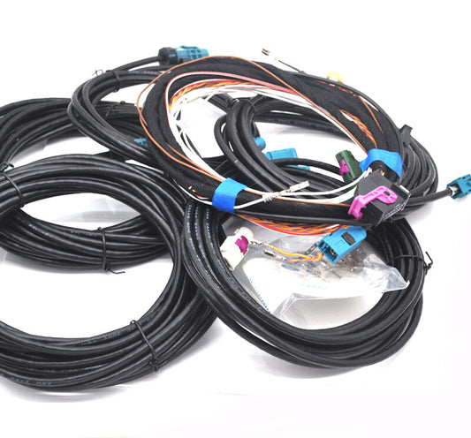 retrofit 360 surround Reverse Camera Cable wiring kit for VW mqb for tiguan for Golf CC