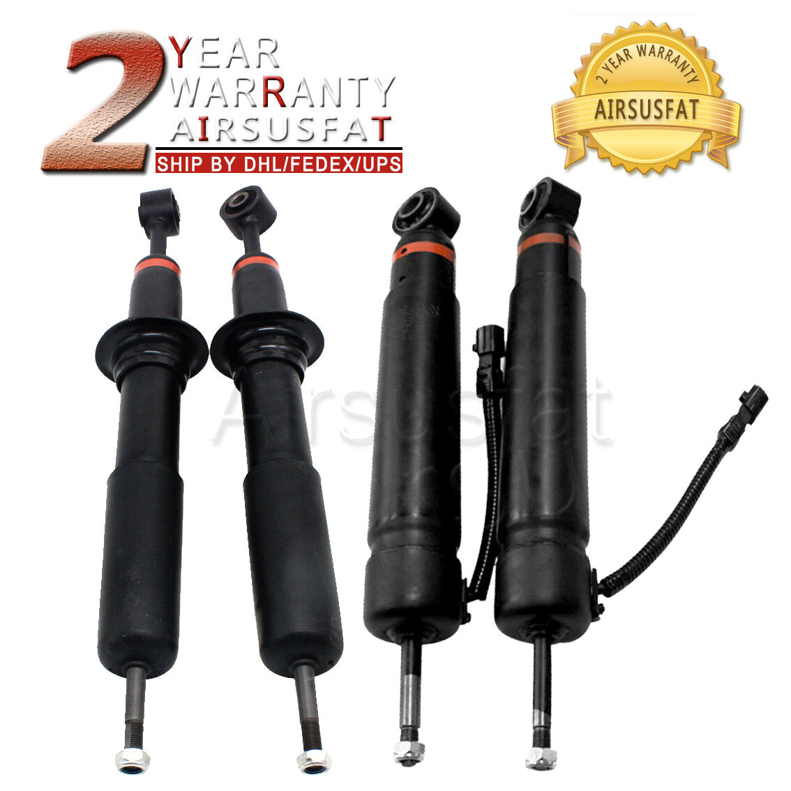 4x Front Rear Shock Absorber Struts ADS for Toyota for Land Cruiser 150 for Lexus GX460