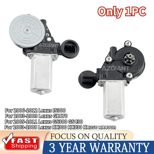 1pc Front Right Window Lifter Regulator Motor for Lexus IS300 GX470 GS300 GS430