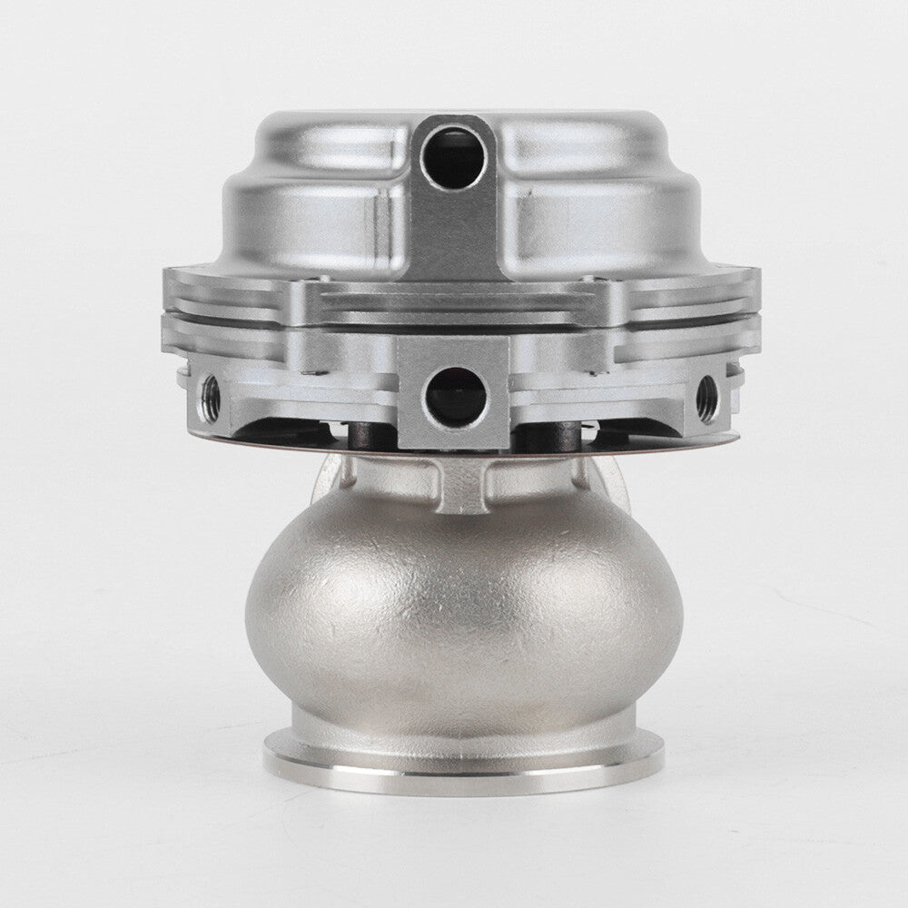 44 mm external exhaust valve, external turbine with V-band flange and 50 mm blow-off valve (BOV)