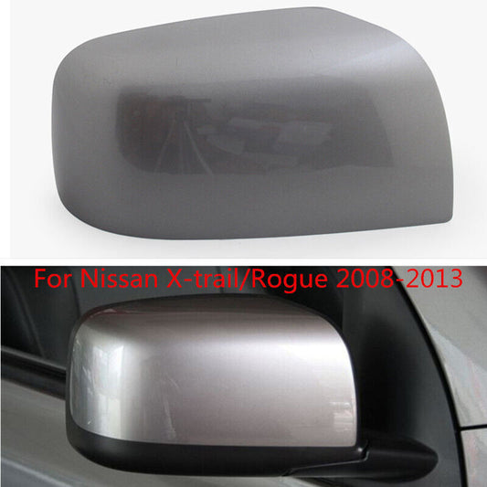 Gray Rearview Mirror Cover Shell Cap Right Side for Nissan X-trail/Rogue 2008-13