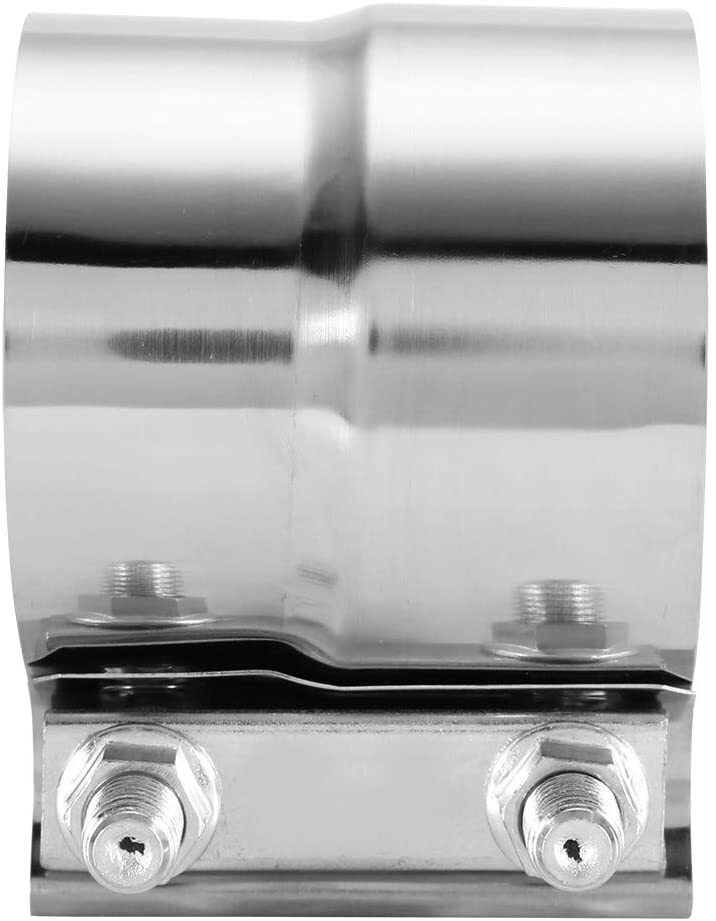 5-inch 2-pack Stainless Steel 304 Coil Connector Clamps for Heavy Duty Exhaust Belts
