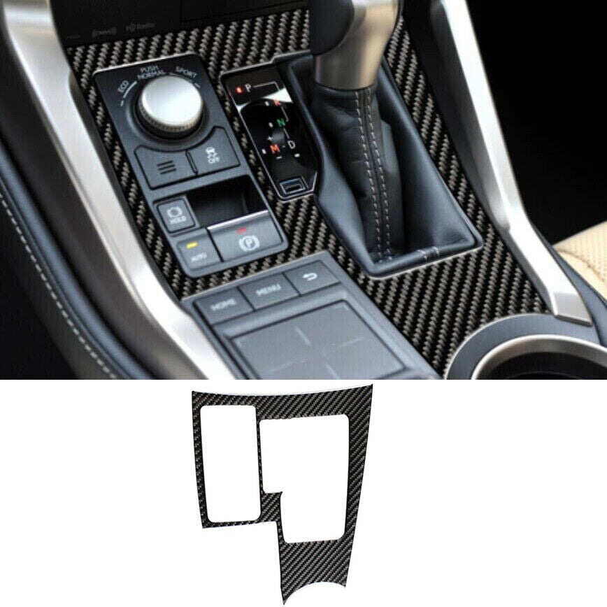 Carbon Fiber Center Console Panel Trim for Lexus NX200t 300h 2015-21