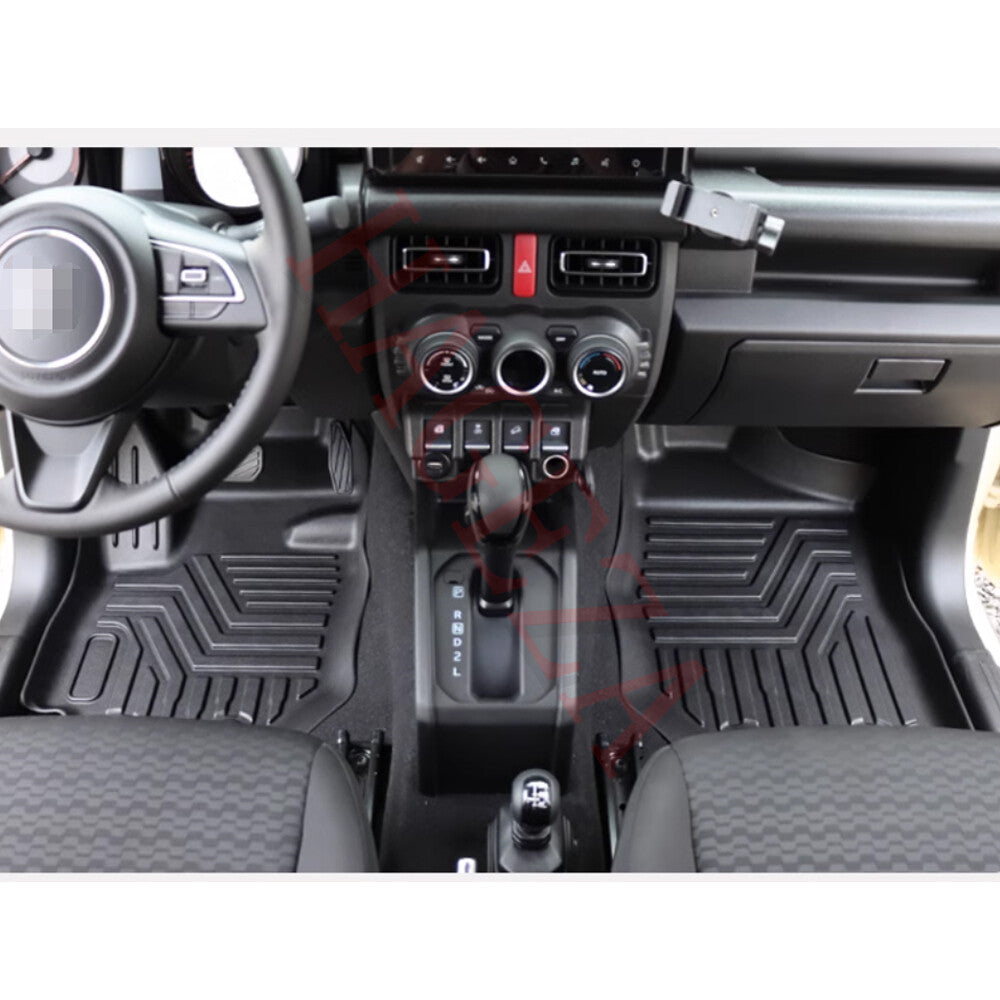 TPE Floor Mats Liners for Suzuki for Jimny 4Door Manual Gear Left Hand Drive 3pcs