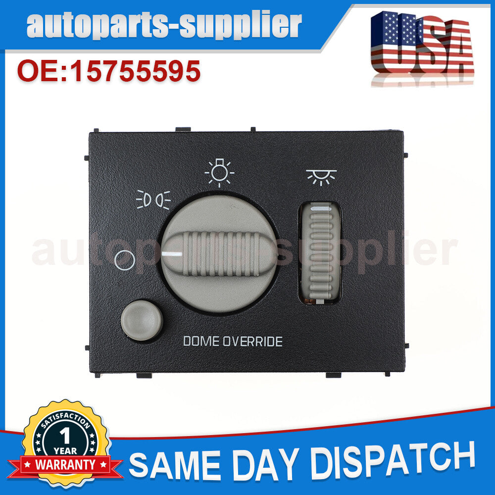 Headlight dimming switch for 1999-02 for Chevrolet Silverado Tahoe for GMC 15755595