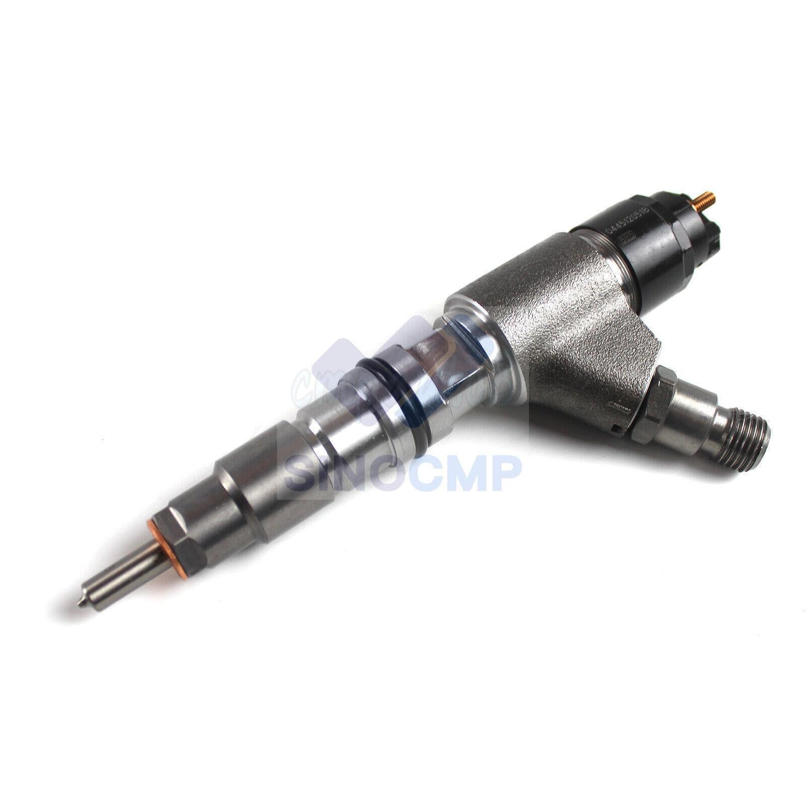 4PC Fuel Injector 4493315 0445120518 for Caterpillar C7.1 Engine 320D2 Excavator