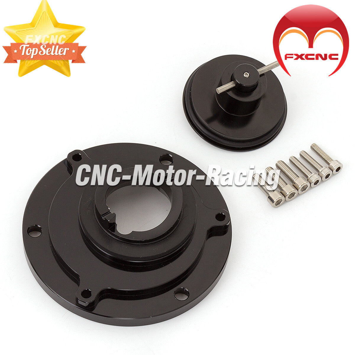 Motorcycle keyless gas cap fuel tank filler suitable for Daytona 675 2006-2007-2008