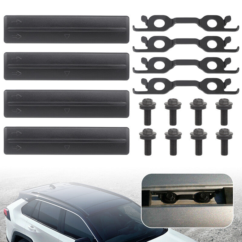 Roof Rack Removal Kit With Covers for Toyota 4Runner 2004-2018 Rav4 2006-2017