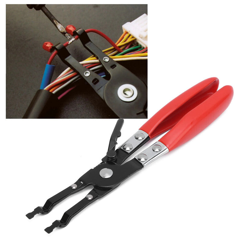 Wire Welding Clamp Car Soldering Aid Pliers Hold 2 Wires Repair Hand Tool Plier
