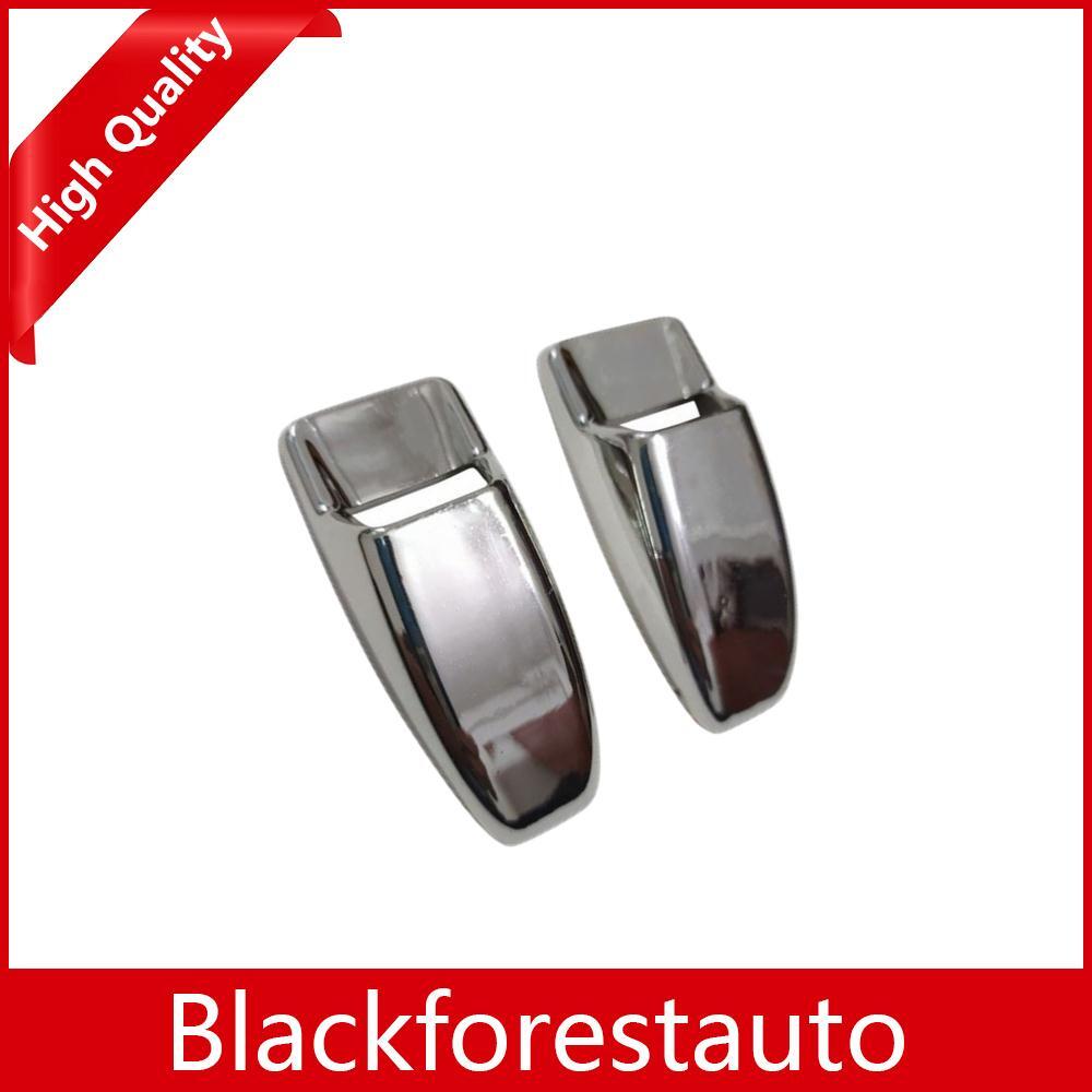 Pair Front Screen Windscreen Wiper Washer Jet Covers Cap Spray Nozzle Bonnet L+R