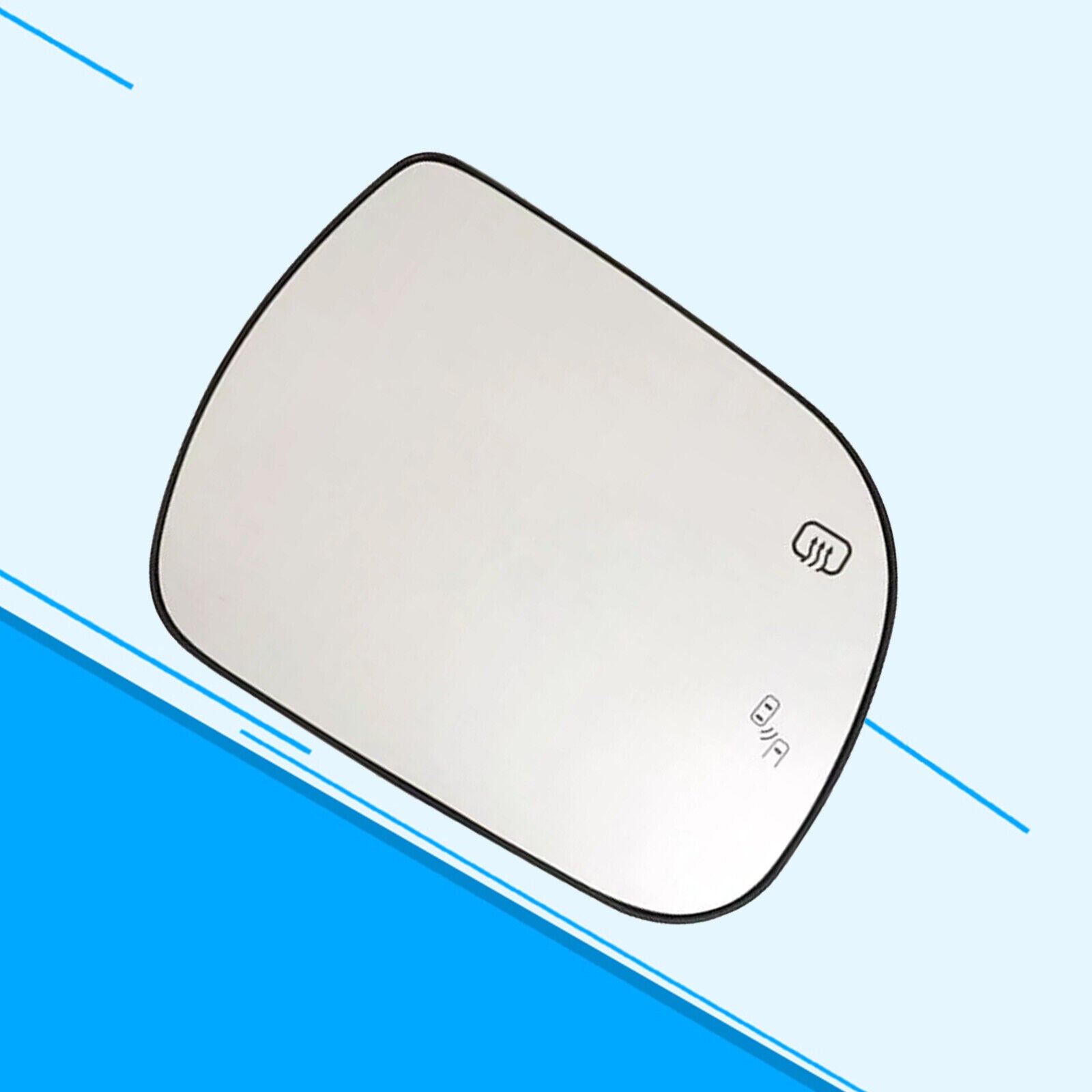Passenger Right Side Mirror Glass Heated for Toyota for Sienna 2011-2019