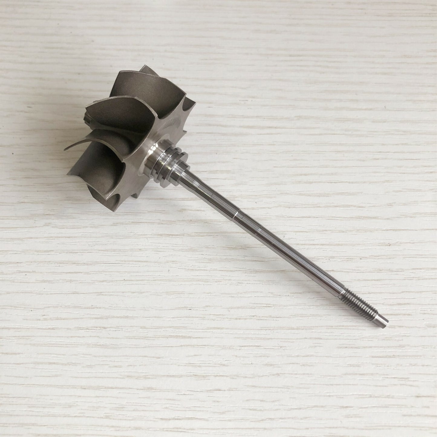 GTB25 49.12/51.38 mm 9-blade ball bearing turbine/turbine shaft and wheel