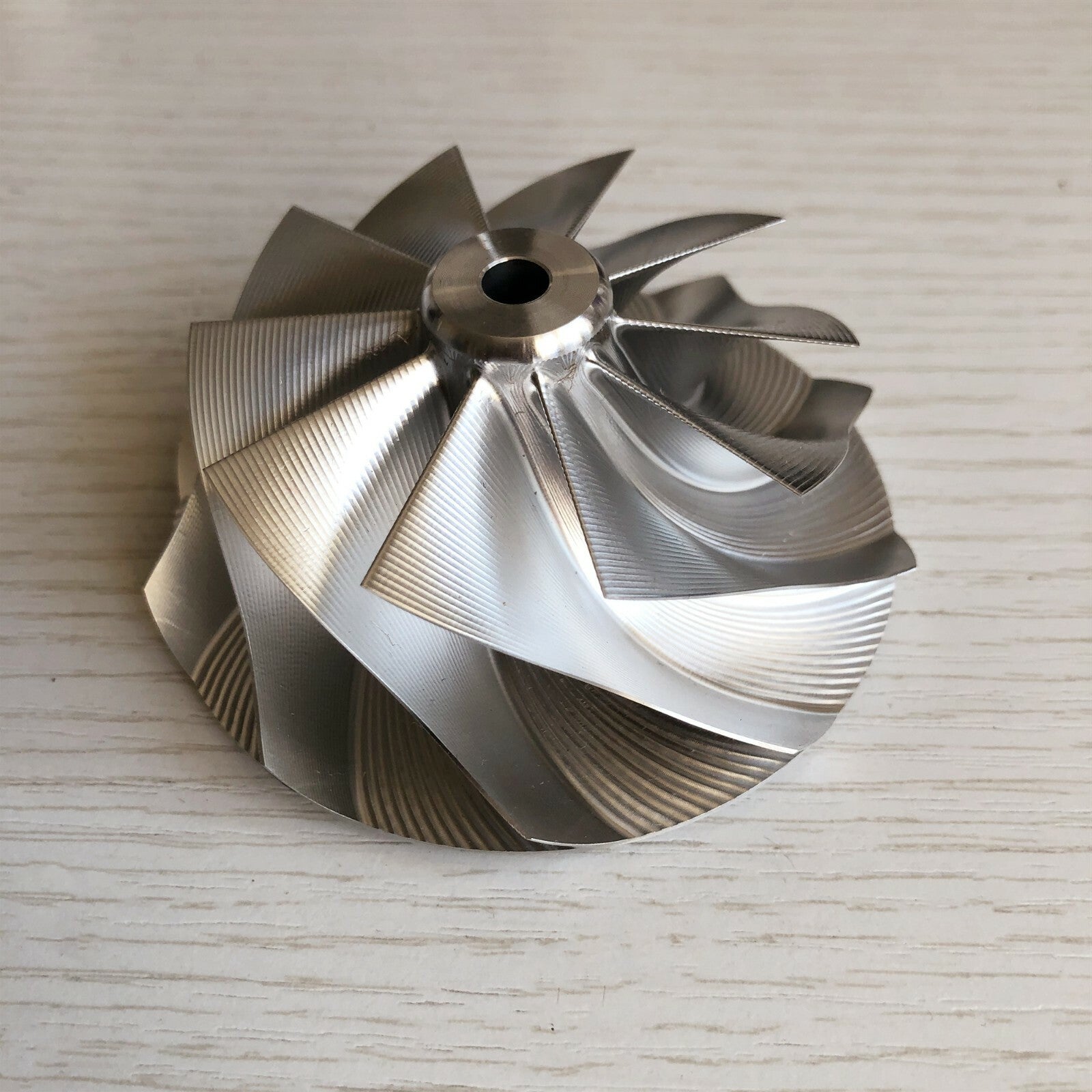 GT3582R GEN ll 65.70/82.46 mm 10+0 blade spot milling blank compressor wheel