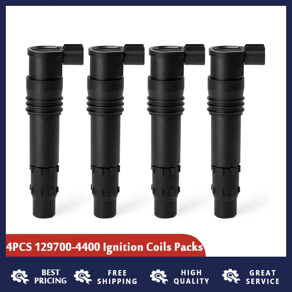 4-piece Ignition Coil for 1998-2017 for Suzuki GSX1300RZ, Hayabusa GSXR 600, 750, and GSX 1300