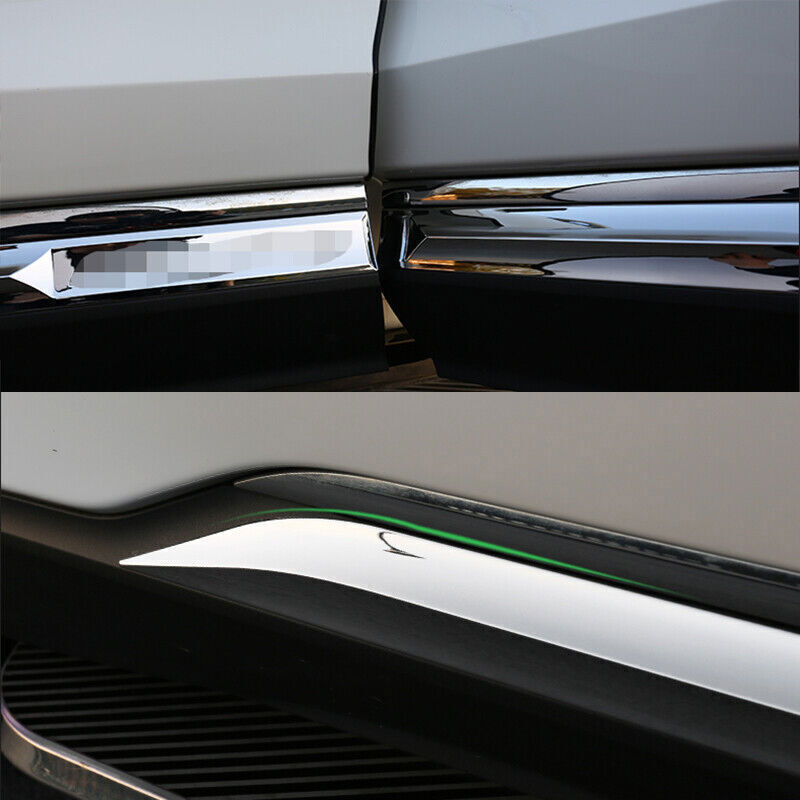 for Ford Edge 2015-2021 Chrome Door Side Body Molding Trim Sill Cover Guard Trim
