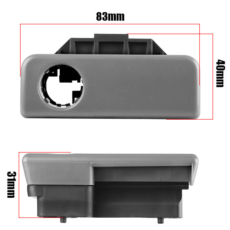 Glove Box Lock Latch Compartment Handle Gray Fit For 2004-2010 for Toyota for Sienna US