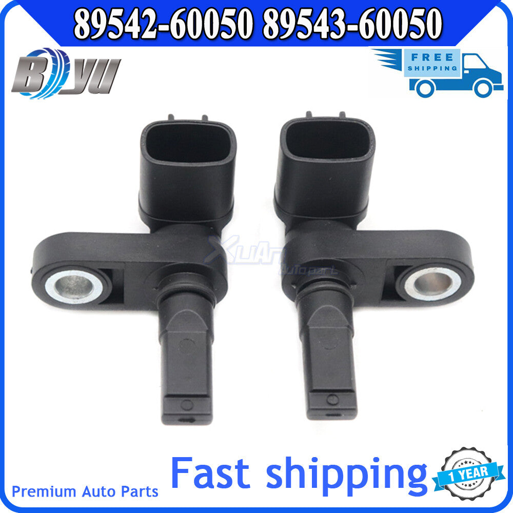 Approximately 2 new ABS wheel speed sensors for Toyota Tacoma 2.7L 2003-2022.