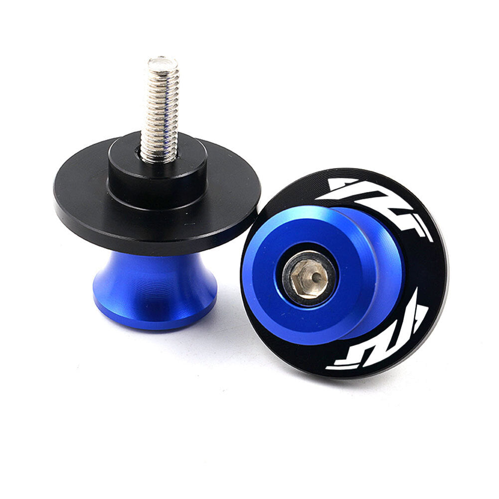Schwingenspulen Slider Stand Schrauben M6 Blau f¨¹r for Yamaha YZF R1 R3 R6 Motorrad