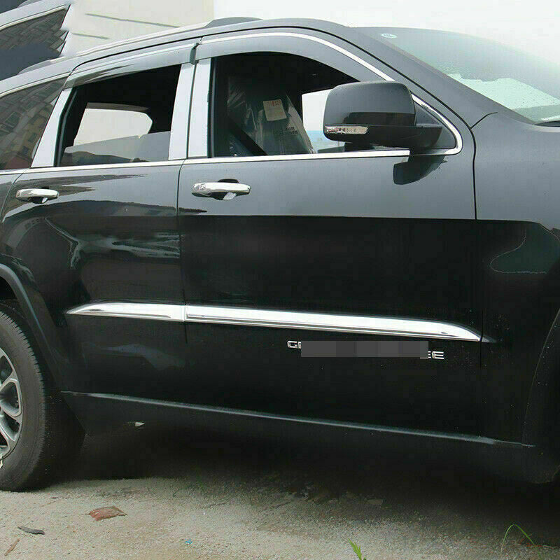 4P for Jeep Grand Cherokee 2014-2020 Window Deflector Visor Vent Rain Sun Guard