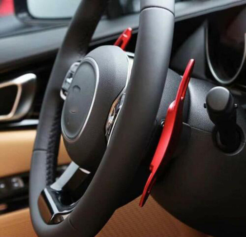 for Kia Carnival 2022-23 Red alloy Steering Wheel Shift Paddle Shifter Extension