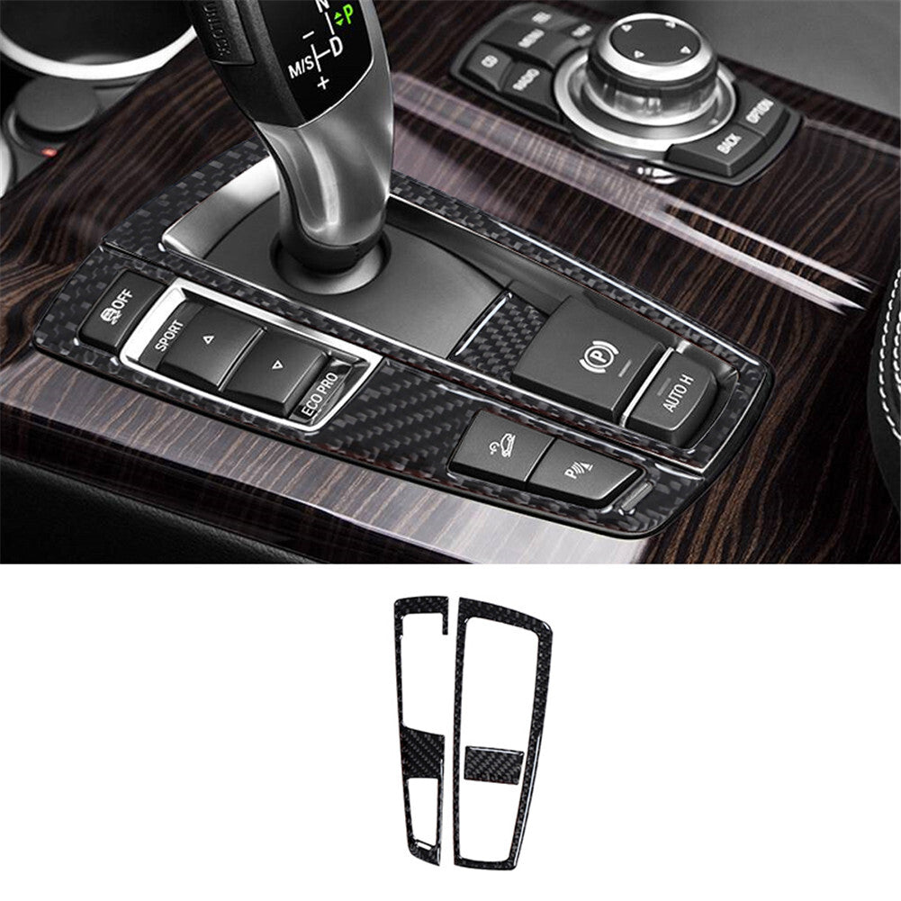Carbon Fiber Inner Control Panel Trim for BMW X3 F25 X4 F26 2011-2017