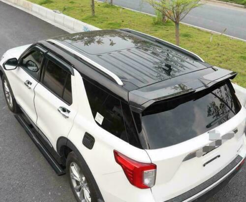 for Ford Explorer 20-2022 Carbon Fiber Car Rear Spoiler Tail Trunk Lip Wing Bar