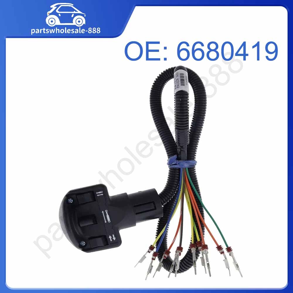 6680419 Left Auxiliary Four Switch Handle for Bobcat 751 753 763 773 863 873 883