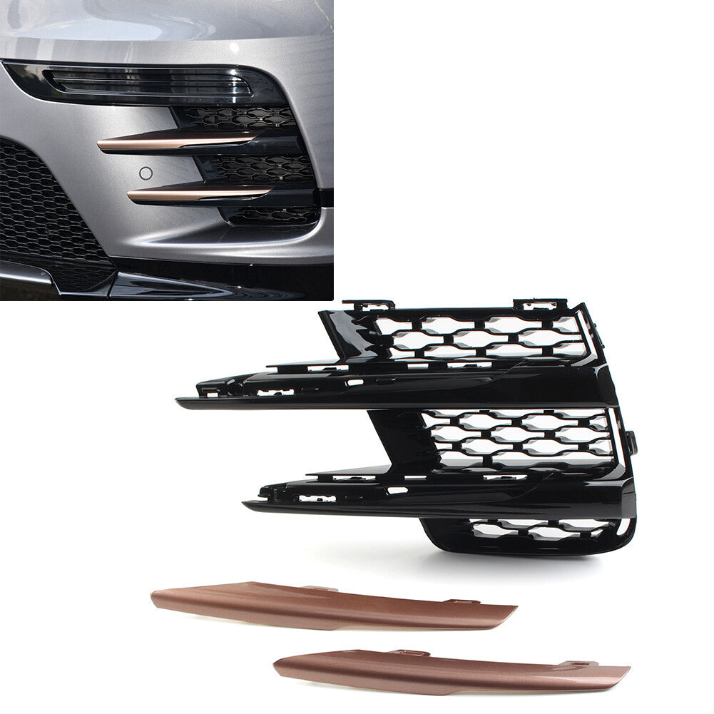 Frontsto?stangengitterabdeckung f¨¹r for Land Rover for Range Rover Velar 2017¨C2022 links