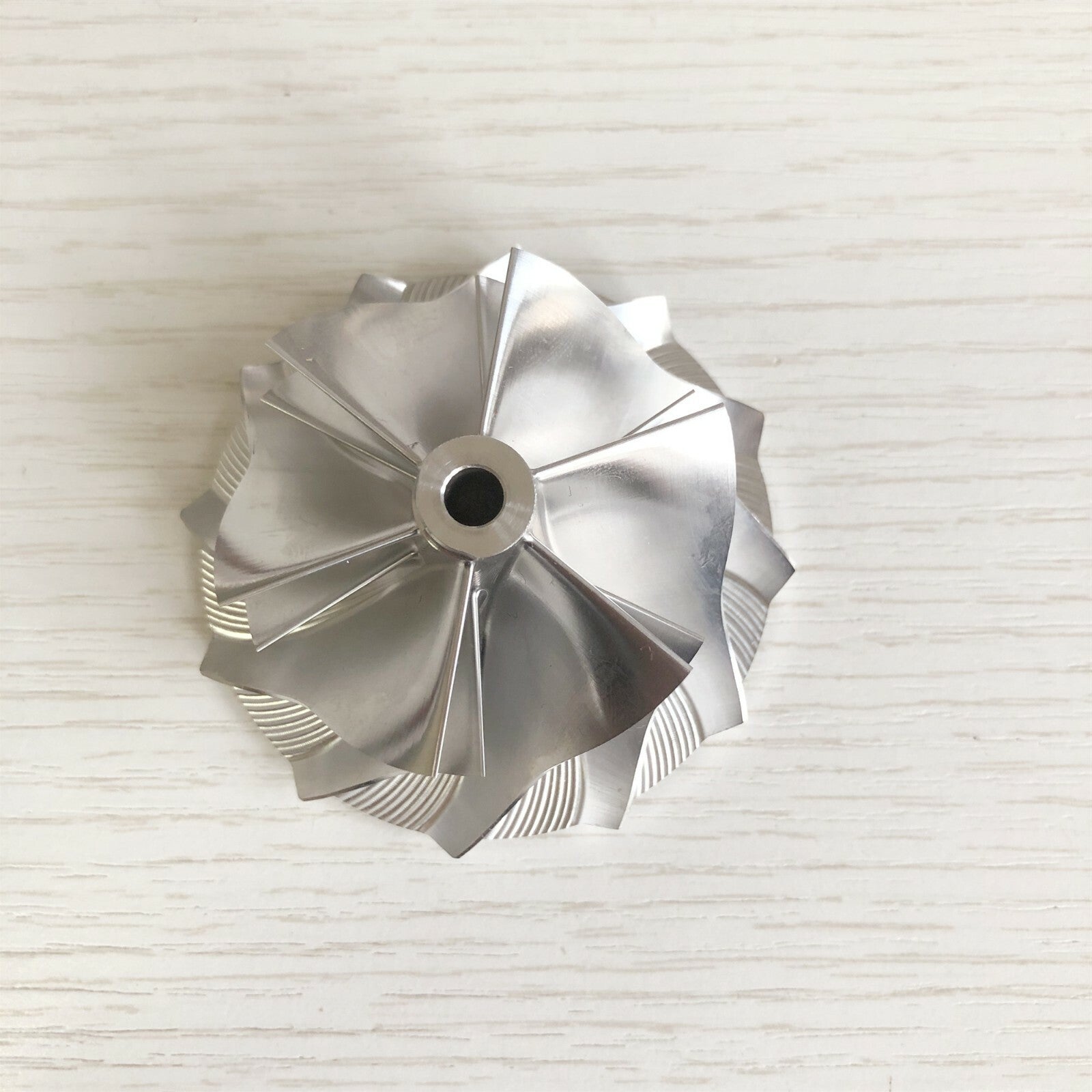 RHF5 47.00/60.50mm 6+6 blade reverse performance billet compressor wheel